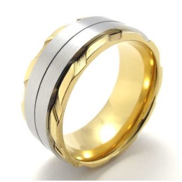 Forma Elegante, Bellissimi Colori, Anello In Titanio Di Eccellente Qualità