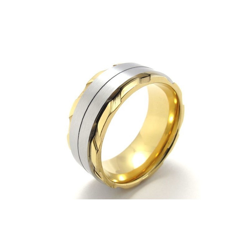 Forma Elegante, Bellissimi Colori, Anello In Titanio Di Eccellente Qualità Forma Elegante, Bellissimi Colori, Anello In Titanio Di Eccellente Qualità