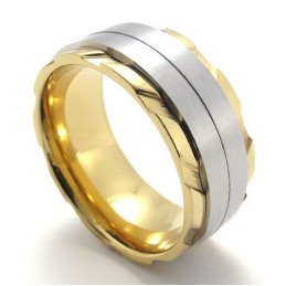 Forma Elegante, Bellissimi Colori, Anello In Titanio Di Eccellente Qualità