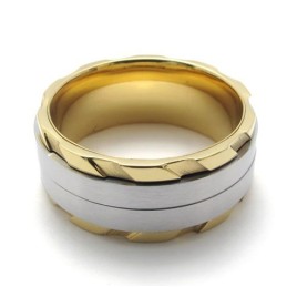 Forma Elegante, Bellissimi Colori, Anello In Titanio Di Eccellente Qualità