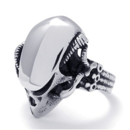 Anello In Titanio Di Alta Qualità Con Brillantezza Dei Colori E Manifattura Artigianale
