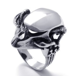 Anello In Titanio Di Alta Qualità Con Brillantezza Dei Colori E Manifattura Artigianale