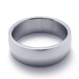 Anello In Titanio Di Qualità Stabile, Brillantezza Dei Colori E Design Abile