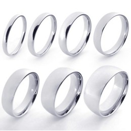 Design Abile, Brillantezza Dei Colori, Anello In Titanio Di Qualità Regina
