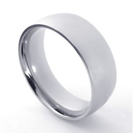 Anello In Titanio Di Qualità Stabile, Brillantezza Del Colore E Manifattura Artigianale