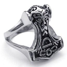 Anello In Titanio Di Qualità Superiore Con Colori Delicati E Design Moderno