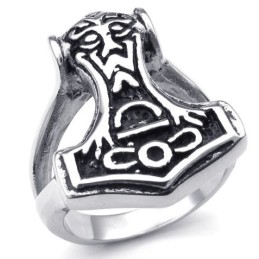 Anello In Titanio Di Qualità Superiore Con Colori Delicati E Design Moderno