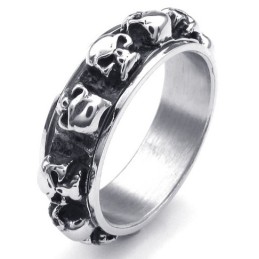 Anello In Titanio Di Qualità Affidabile, Dal Design Moderno E Dai Colori Delicati