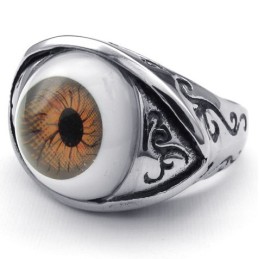 Bellissimo Design, Brillantezza Dei Colori, Anello In Titanio Di Qualità Stabile